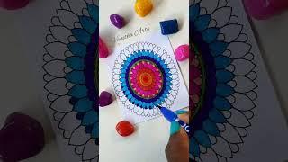 Mandala Art #satisfying #creativeart #shorts #2023