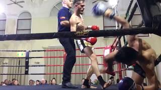 Brendan Vaughan - My First Unpadded Muay Thai Fight - B Class Rules - Loss