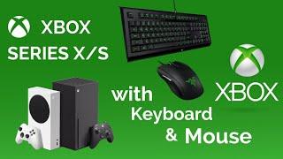 How to use Keyboard and Mouse on Xbox Series X/S