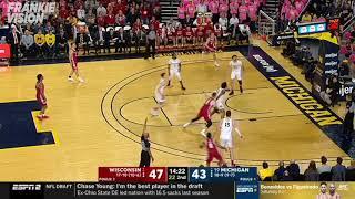 D'mitrik Trice 28 Points Full Highlights vs Michigan | Frankie Vision