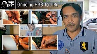 Grinding HSS Tool Bit