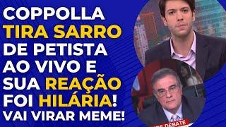 PETISTA NÃO SE CONTÉM E FAZ CARA HILÁRIA APÓS EXPLANAÇÃO SENSACIONAL DE COPPOLLA