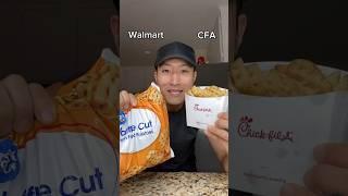 Walmart vs Chick-fil-A Fries 