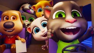 Talking Tom LIVE  ⭐  Histórias engraçadas dos amigos ⭐  Desenhos Animados