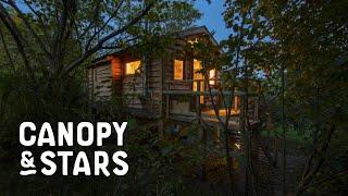 Mistletoe Treehouse - Canopy & Stars | Treehouse in Monmouthshire