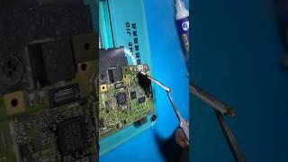 REMOVE SHIELD FORM MOTHERBOARD//SAFETY REMOVE 