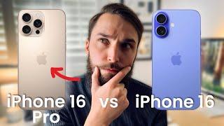 iPhone 16 Pro vs iPhone 16 - Which should you buy?