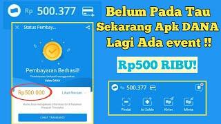 Dapat Uang 500.000 Gratis Langsung dari Aplikasi DANA | Cara Mendapatkan Saldo Dana Gratis