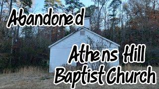 Abandoned Athens Hill Baptist Church, Georgia, Urban exploring