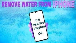 Sound To Remove Water From iPhone Speaker (10 MINUTES)