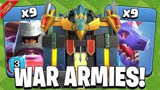 Easy TH17 War Attack Strategies! (Clash of Clans)