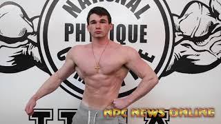 Road To The NPC Pittsburgh 2021: Cam Loughran NPC Men's Physique Posing Practice