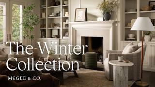 The McGee & Co. Winter Collection | Earthy & Inviting Living Room Tour