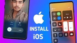 How To Install iPHONE 13 Pro In Any Android phone? | iphone 13 pro install any android device