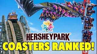 HersheyPark Roller Coasters Ranked! (Worst To Best)