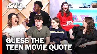 The Booksmart Cast Play 'Guess the Teen Movie Quote' | Rotten Tomatoes