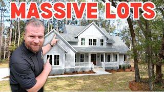 Touring 2 Stunning Homes on Big Acreage in Johns Island, SC! 