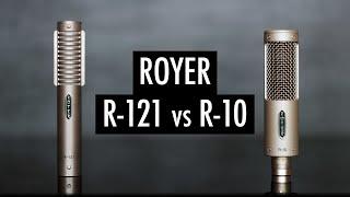 Royer Labs R-121 & R-10 Ribbon Mic Comparison - Electric Guitar