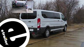 etrailer.com Trailer Hitch Installation - 2016 Ford Transit T250