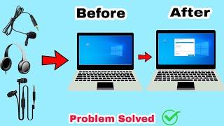 How To Fix Windows 10 Not Detecting Headphones/Microphone When Plugged In | Best Working Method 2021