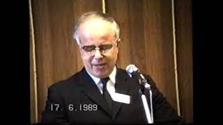 Dokument vremena: Svečani dio izbornog sabora Adventističke crkve u ZCO 1989