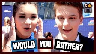 Celebs Play WOULD YOU RATHER? at the 2017 RDMAs | Shine On Media