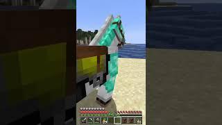 My Horse Got Diamond Armor #modded #minecraft