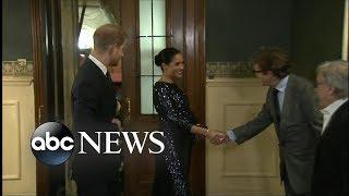 Meghan Markle and Prince Harry attend Cirque du Soleil