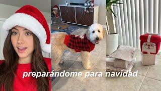 preparándome para navidad 