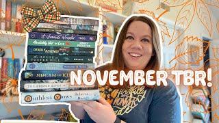 NOVEMBER TBR \\ buddy reads, romance, historical, fantasy, non-fiction