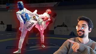 TAEKWONDO BLACK BELT MISTAKES TAEKWONDO FIGHT ANALYSIS