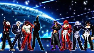 Nightmare Kyo Team VS Evil Iori Team [KOF MUGEN]