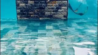 Merman in Action,Filipino Merman in an Aquarium Pool