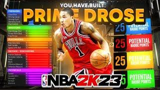 Prime Derrick Rose Build! NBA 2k23 Current Gen!!