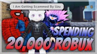 Spending 20,000+ Robux Trying To Get The NEW Shiny Skins on YBA!