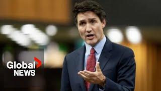 “He’s lost control": Poilievre says Trudeau too "weak" to protect Canada's economy from Trump | FULL