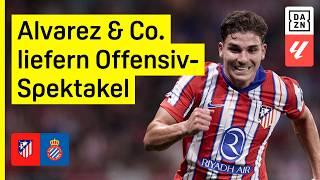 Unglaubliches Offensiv-Feuerwerk von Alvarez & Co.: Atletico Madrid - Espanyol | LaLiga | DAZN