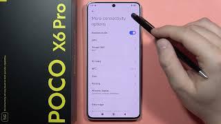 POCO X6 Pro: Turn On or Off Airplane Mode #howtodevices