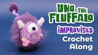 Uno the Fluffalo | Improvised Amigurumi Crochet Along