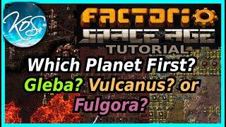 Which Planet First? Plantetary Order & Why Tutorial - Factorio Space Age DLC 2.0