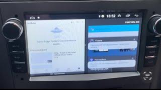 Штатная магнитола с блютузом на Опель Зафира/Астра