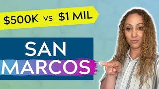 What You Can Get in San Marcos, CA for $500,000 vs $1 Million • San Diego Real Estate