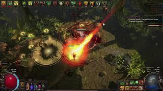 NATURES RESILIENCE PROPHECY Gameplay with CYCLONE in PATH OF EXILE