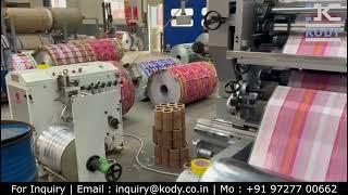 Flexible Packaging Laminates Slitter Rewinder Machine | 60 to 70 Micron | NUZEN C-737 | 600 MPM