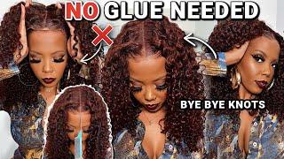 FROM My 𝐒𝐂𝐀𝐋𝐏 BETTER tHAN a 𝐂𝐋𝐎𝐒𝐔𝐑𝐄 Wig 7X5 LACE NO Glue NEEDED No PLUCKING BYEBYE KNOTS WIG UNICE