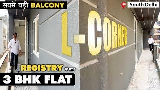 L-Corner 3 BHK Flat With Loan & Registry | Spacious Newly Construct 3 BHK Flat | 9871832569 |