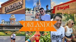 Disney’s Magic Kingdom | Longhorn Steakhouse & Target shopping | Orlando Day 2