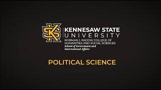 Explore Your Future with a BS in Political Science at KSU!