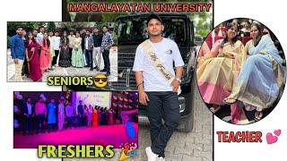 Mangalayatan University | freshers party | college life vlog | college ki first party 