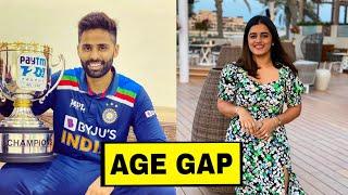 Shocking AGE GAP  In Between Surya Kumar Yadav & His Wife Devisha Shetty 